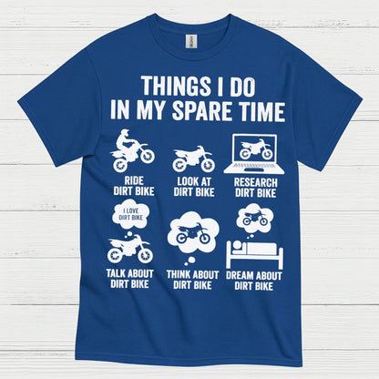 Funny Dirt Bike Lifestyle Graphic T Shirt