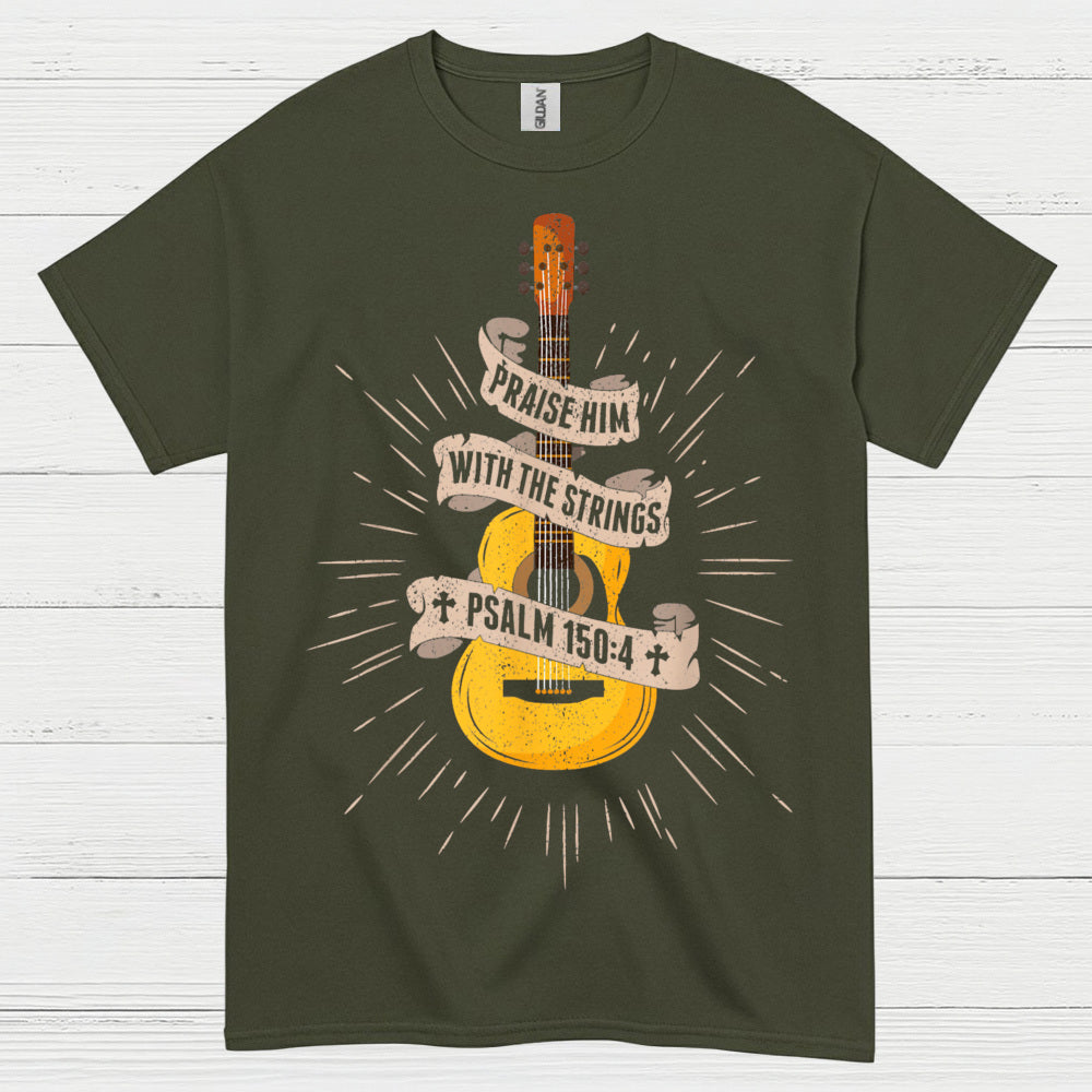 Strum for His Glory Guitar T Shirt