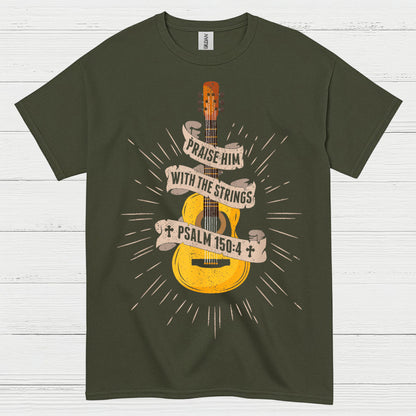 Strum for His Glory Guitar T Shirt