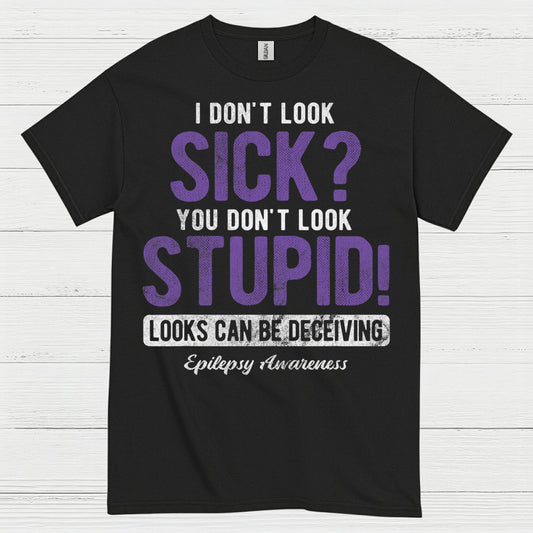 Looks Can Be Deceiving Epilepsy T Shirt