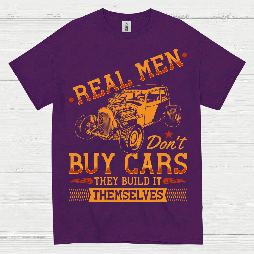 Real Men Build Hot Rods T Shirt