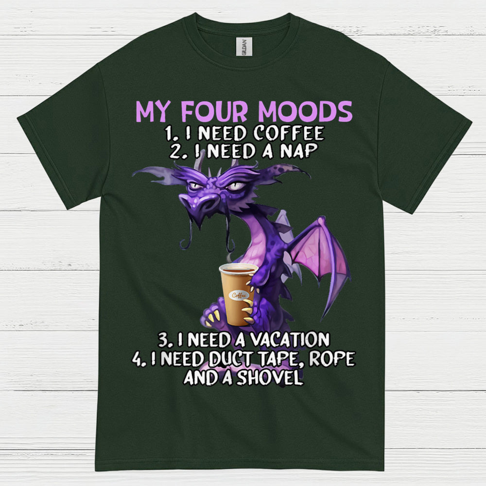 My Four Moods Dragon T Shirt