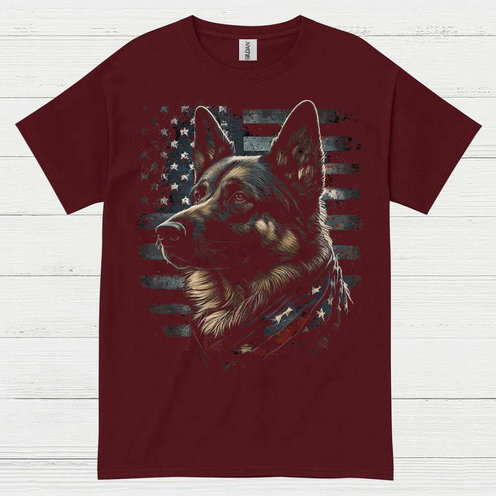 Patriotic Shepherd Pride T Shirt