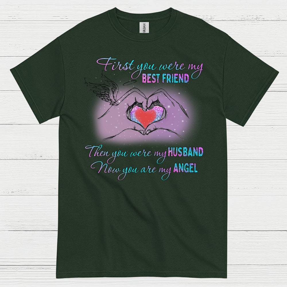 My Husband My Angel Memorial T Shirt