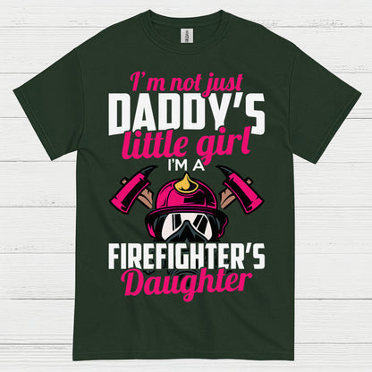 Firefighter’s Daughter Daddy’s Little Girl T Shirt