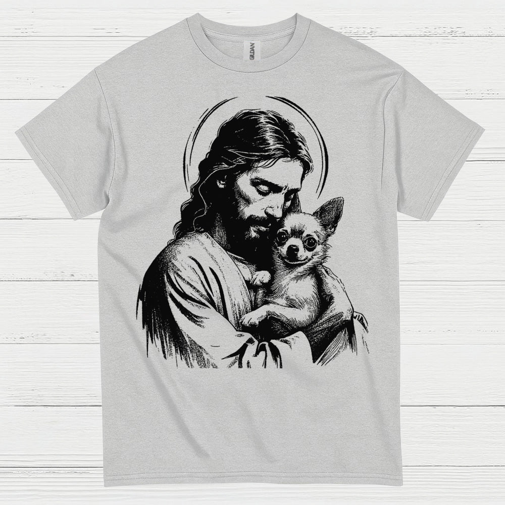 Jesus Loves Dogs Christian Faith T Shirt
