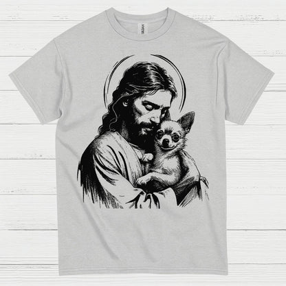 Jesus Loves Dogs Christian Faith T Shirt