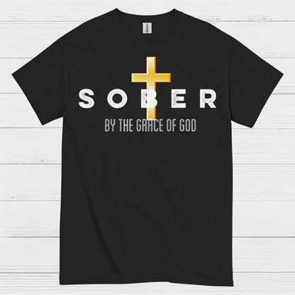 Sober By The Grace Of God T Shirt