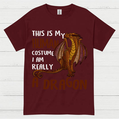 This Is My Human Costume I’m Really A Dragon T Shirt