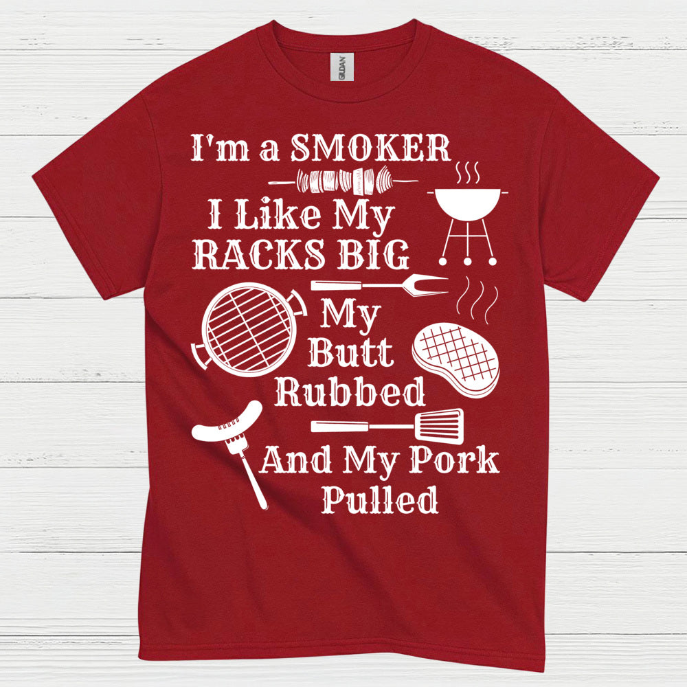 Smoker Racks Big Pork Pulled T Shirt