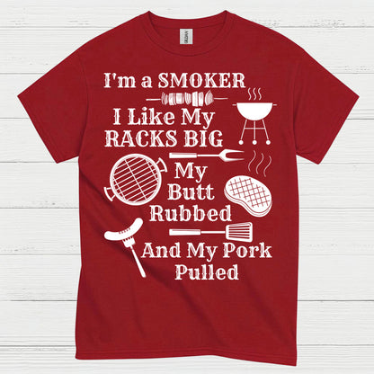 Smoker Racks Big Pork Pulled T Shirt
