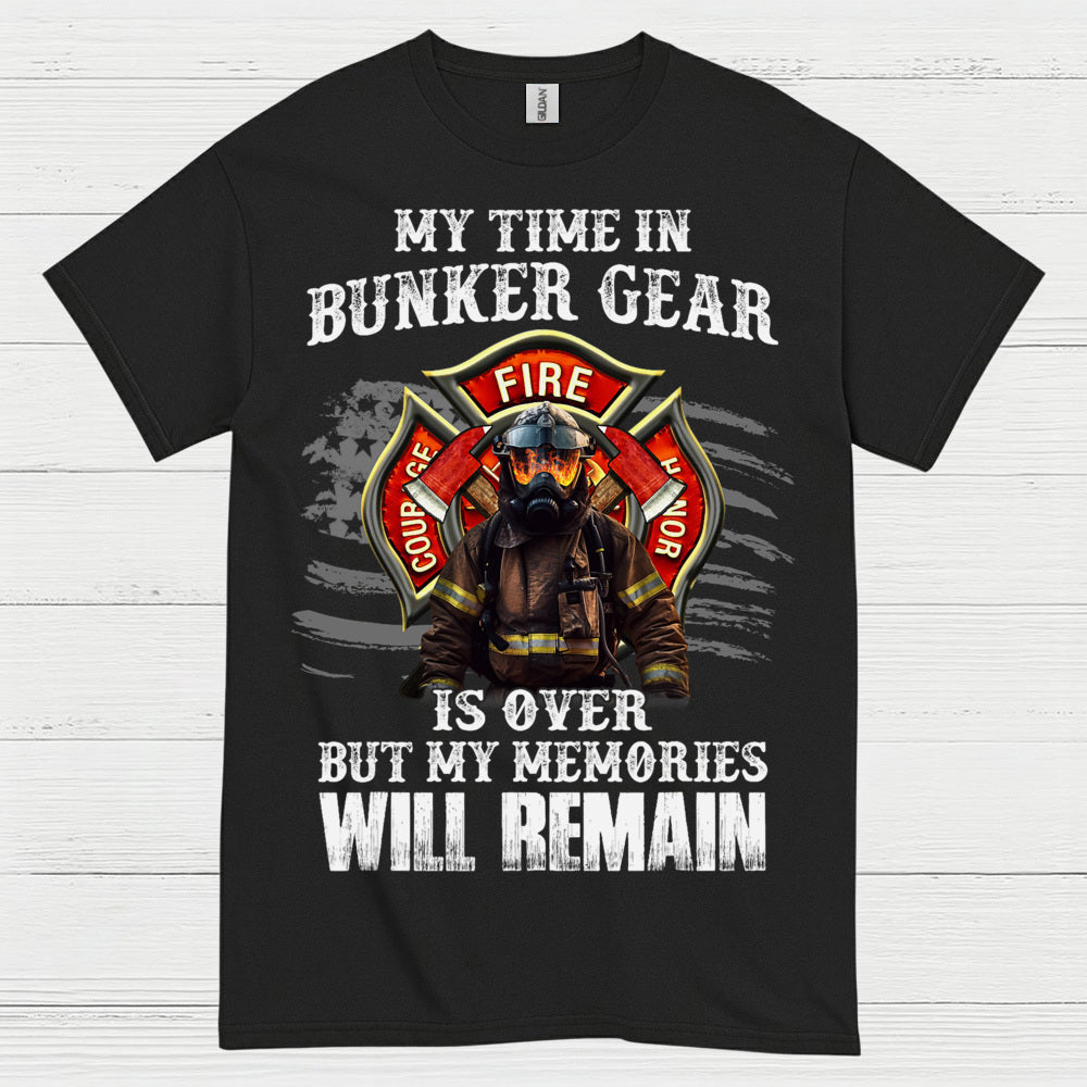 Retired Firefighter Memories T Shirt