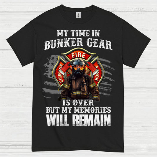 Retired Firefighter Memories T Shirt