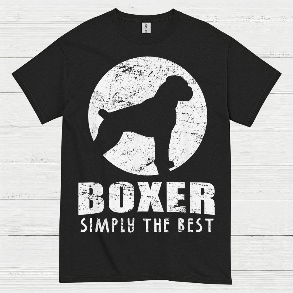 Boxer Simply The Best Dog T Shirt