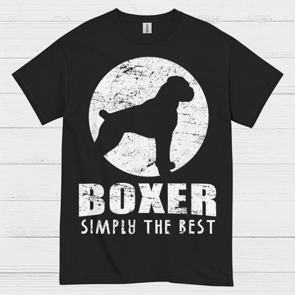 Boxer Simply The Best Dog T Shirt