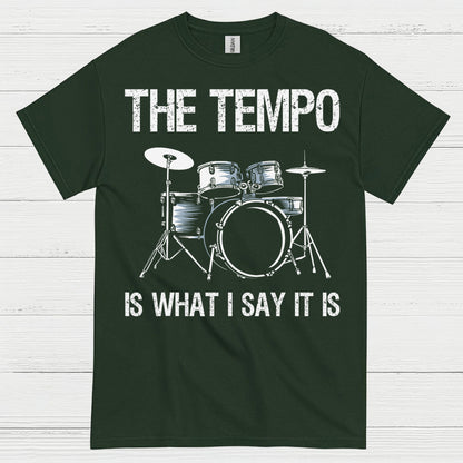 Tempo Boss Drummer T Shirt