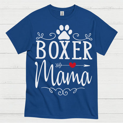 Boxer Mama Dog T Shirt
