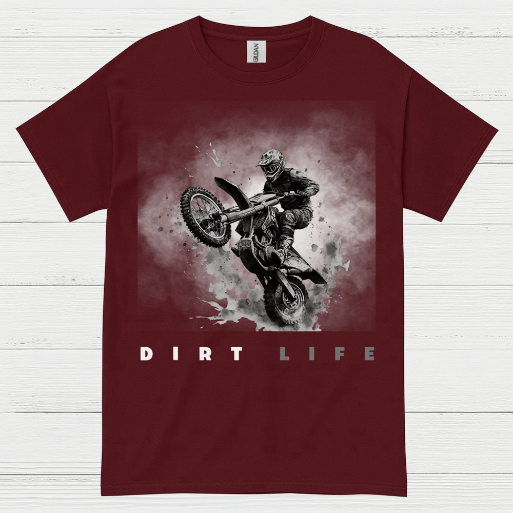 Dirt Life Motocross Action Rider T Shirt