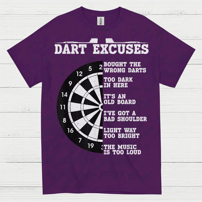 Dart Excuses Funny Darts T Shirt