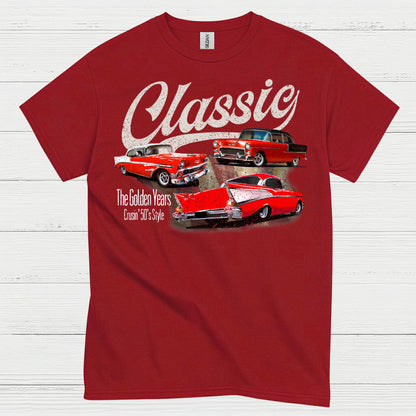Classic Golden Years Car T Shirt