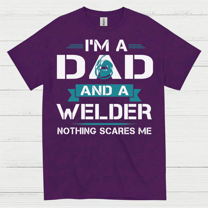 Dad And Welder Pride T Shirt