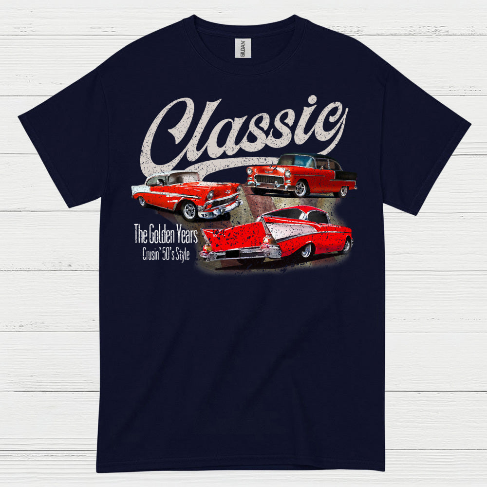 Classic Golden Years Car T Shirt