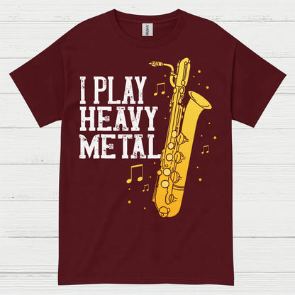 I Play Heavy Metal Saxophone T Shirt