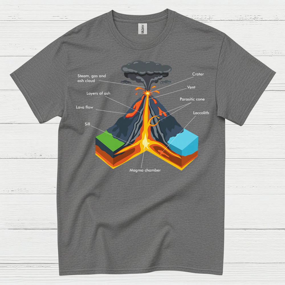 Volcano Science Teacher T Shirt