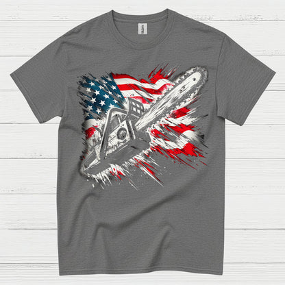 American Chainsaw Patriot T Shirt