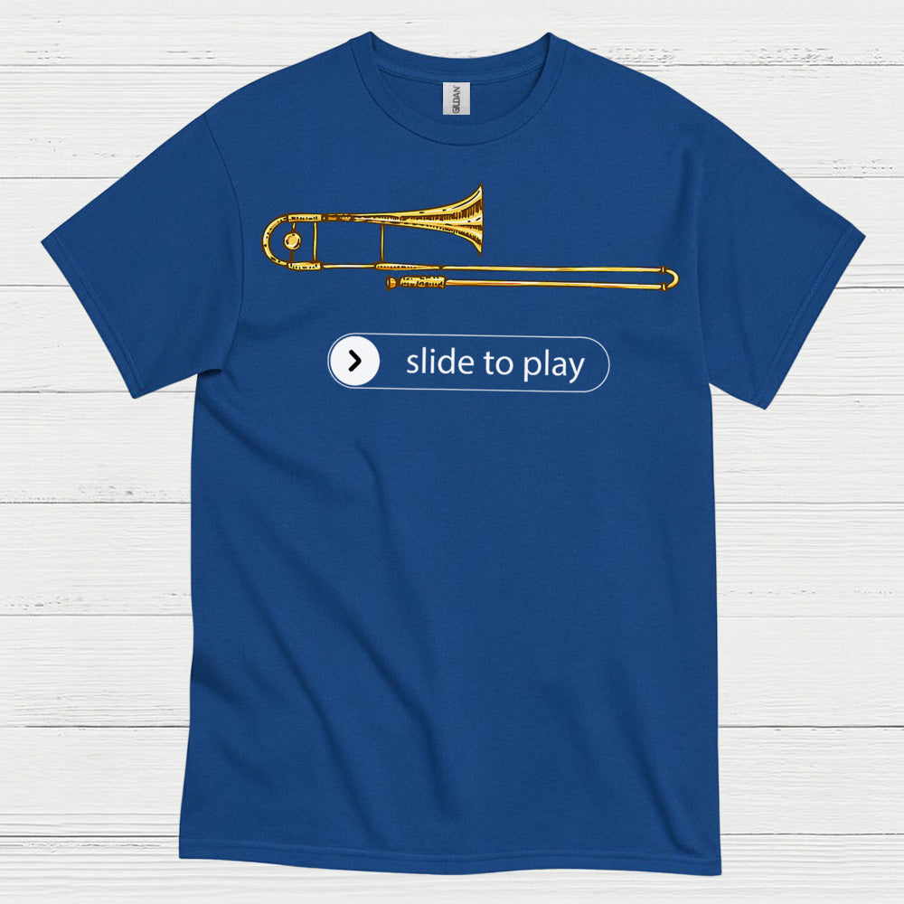 Slide To Play Trombone T Shirt