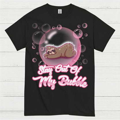 Stay Out Of My Bubble Sloth T Shirt