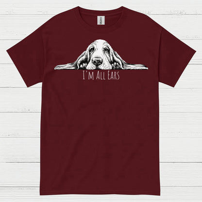 Im All Ears Funny Dog Graphic T Shirt