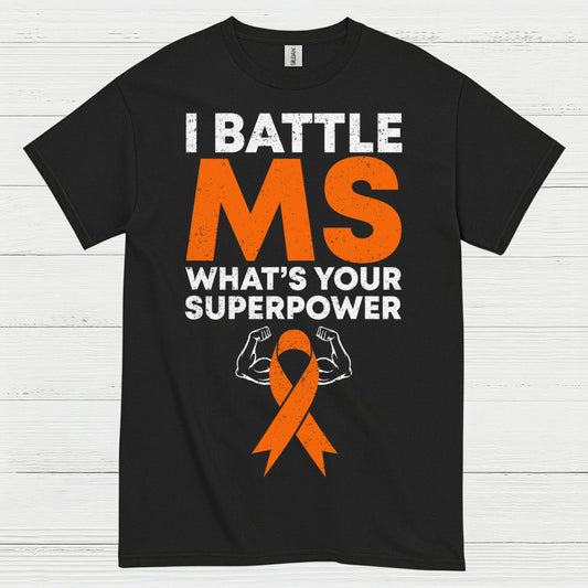 Battle Multiple Sclerosis Superpower T Shirt