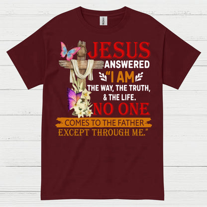 Jesus I Am The Way Christian T Shirt