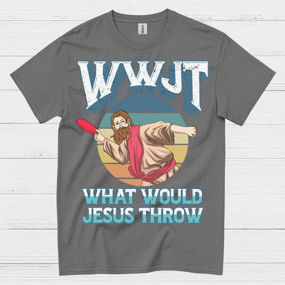 What Would Jesus Throw Disc Golf T Shirt