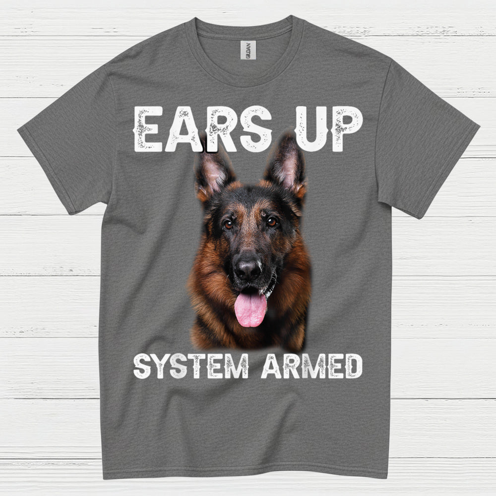 Alert Mode German Shepherd T Shirt