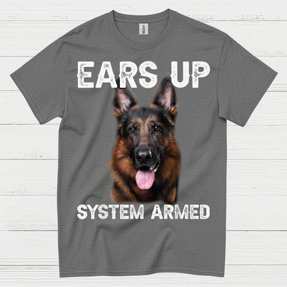 Alert Mode German Shepherd T Shirt