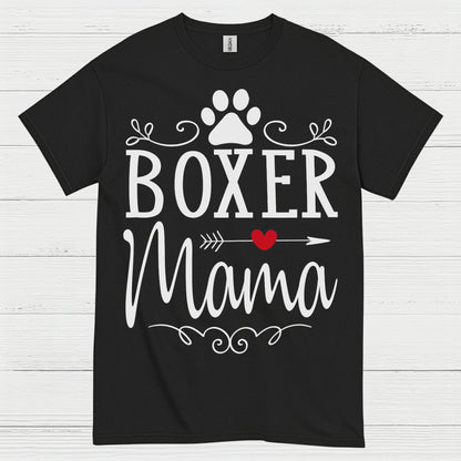 Boxer Mama Dog T Shirt