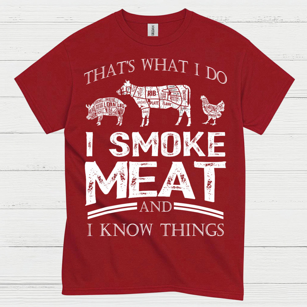 Smoke Meat BBQ T Shirt