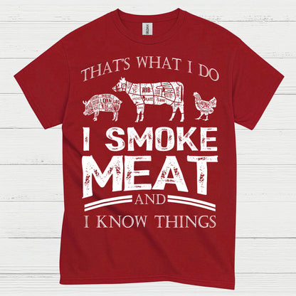Smoke Meat BBQ T Shirt