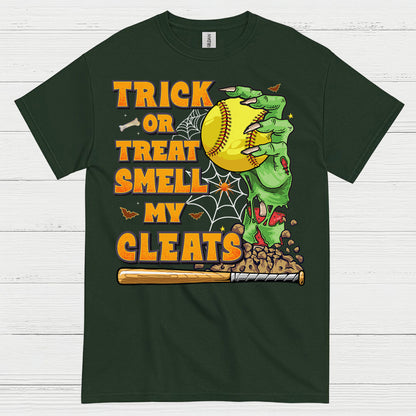 Trick Or Treat Smell My Cleats Softball T Shirt