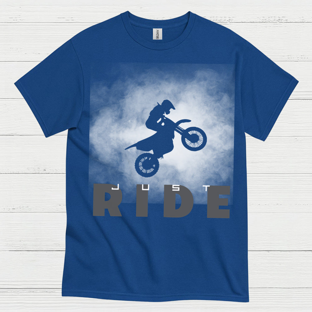 Just Ride Motocross Silhouette T Shirt