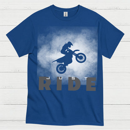 Just Ride Motocross Silhouette T Shirt