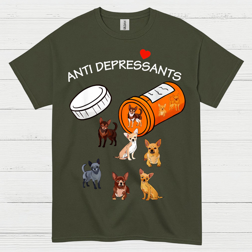 Funny Dog Anti Stress Graphic T Shirt