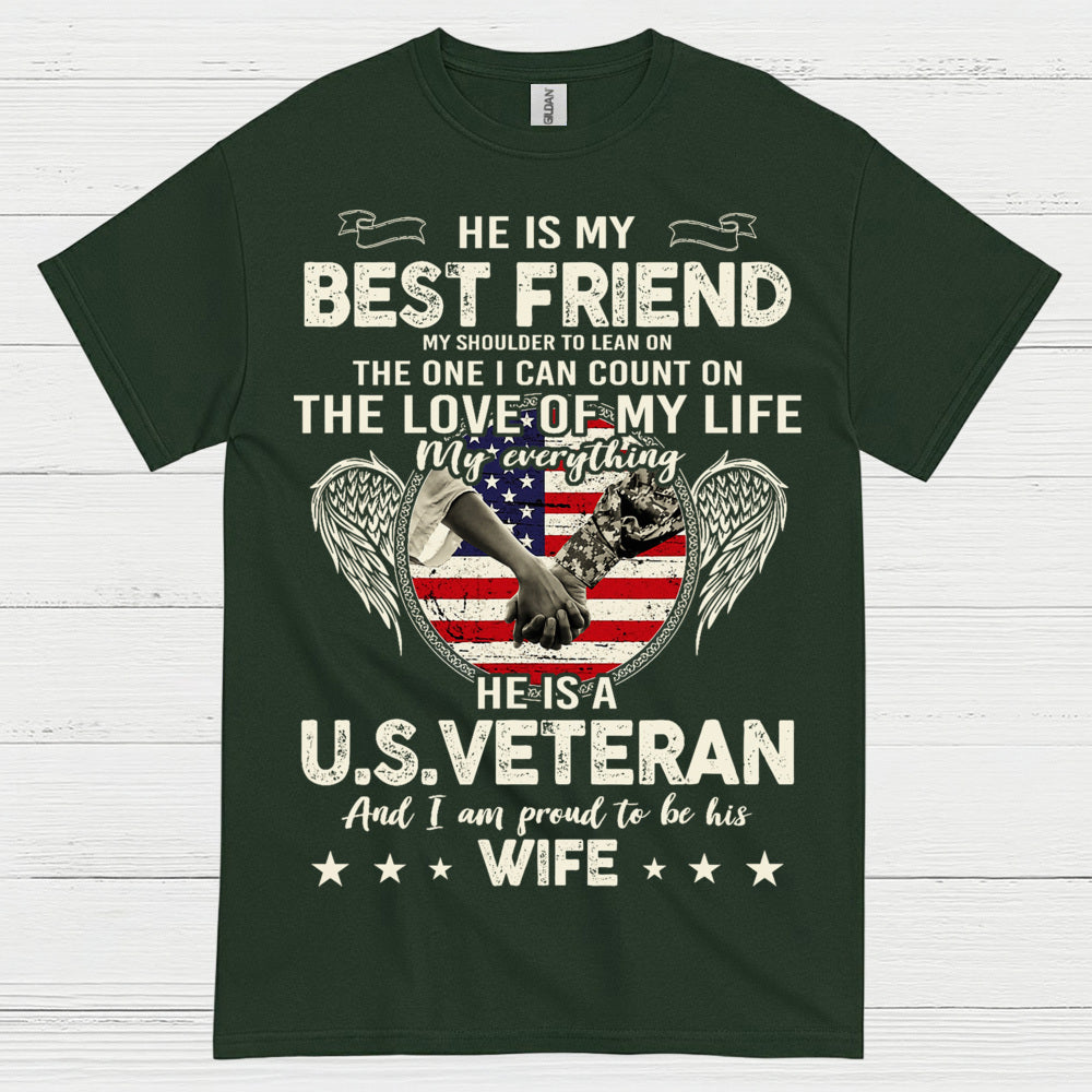 Proud Veteran Wife T-Shirt