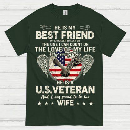 Proud Veteran Wife T-Shirt