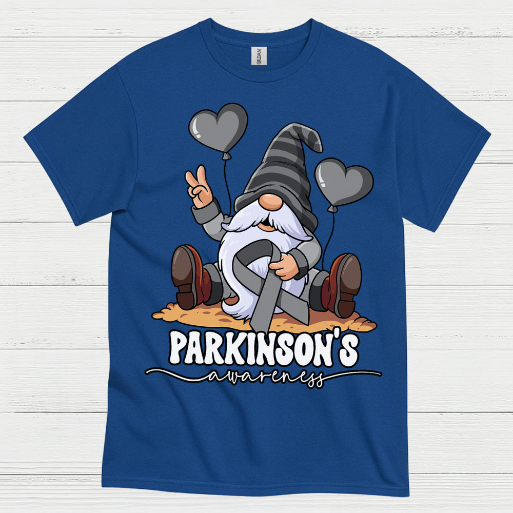 Parkinsons Awareness Gnome Support T Shirt