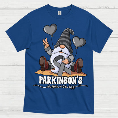 Parkinsons Awareness Gnome Support T Shirt
