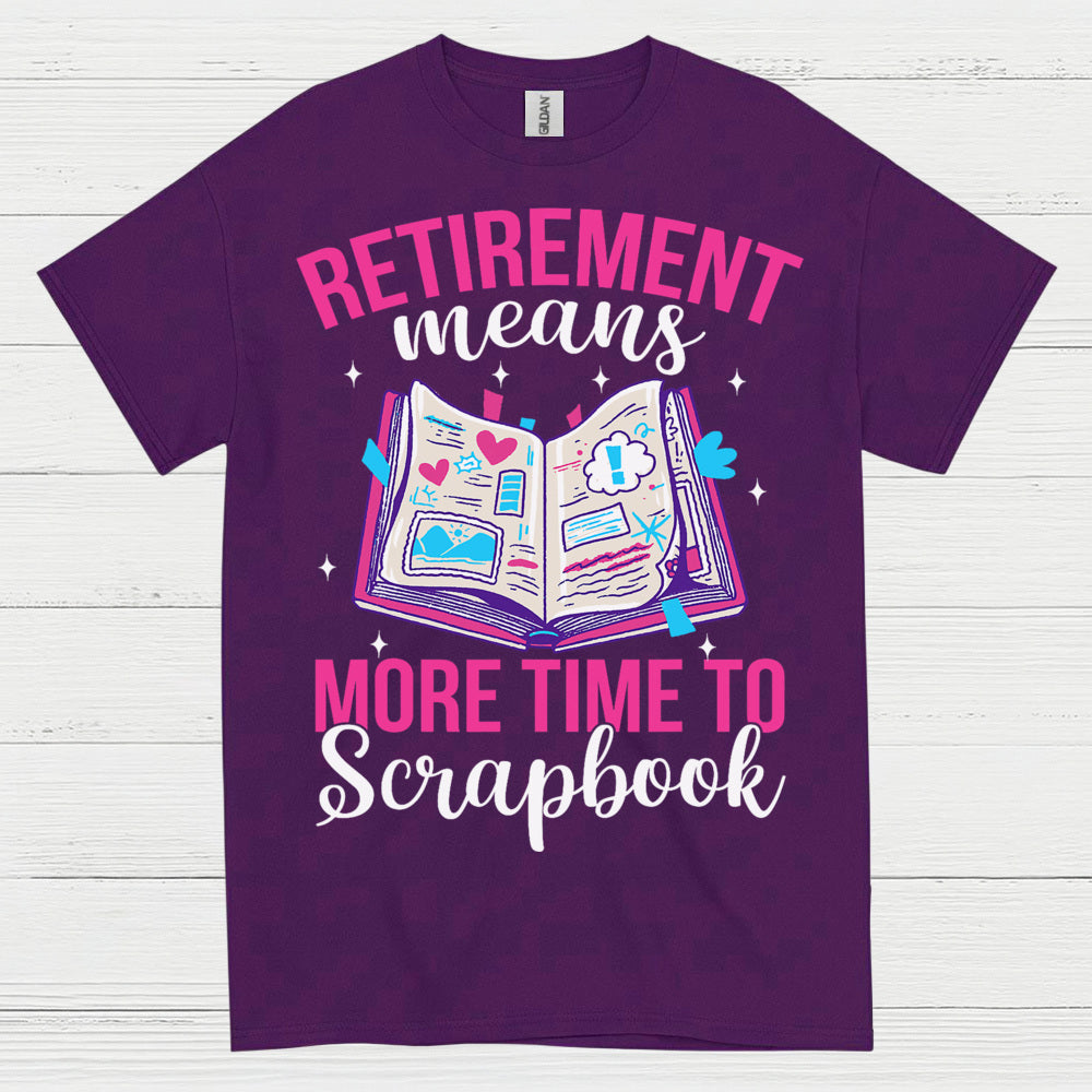 Retirement Scrapbooking Lover Memory Keeper T Shirt
