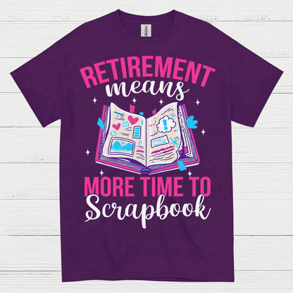 Retirement Scrapbooking Lover Memory Keeper T Shirt